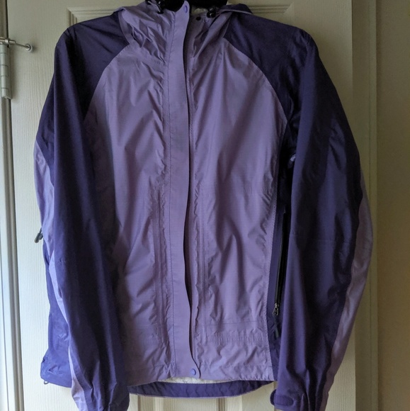 L.L.Bean Purple Light Rain Jacket Size M - Picture 7 of 8